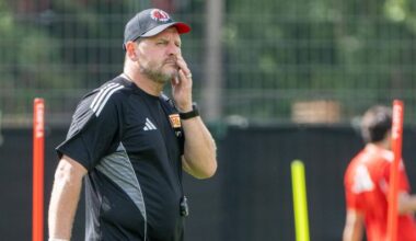 Union-Trainer Steffen Baumgart. / imago images/Matthias Koch