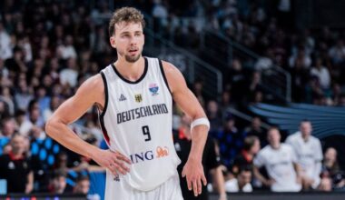 Deutschlands Franz Wagner im EM-Spiel gegen Slowenien
