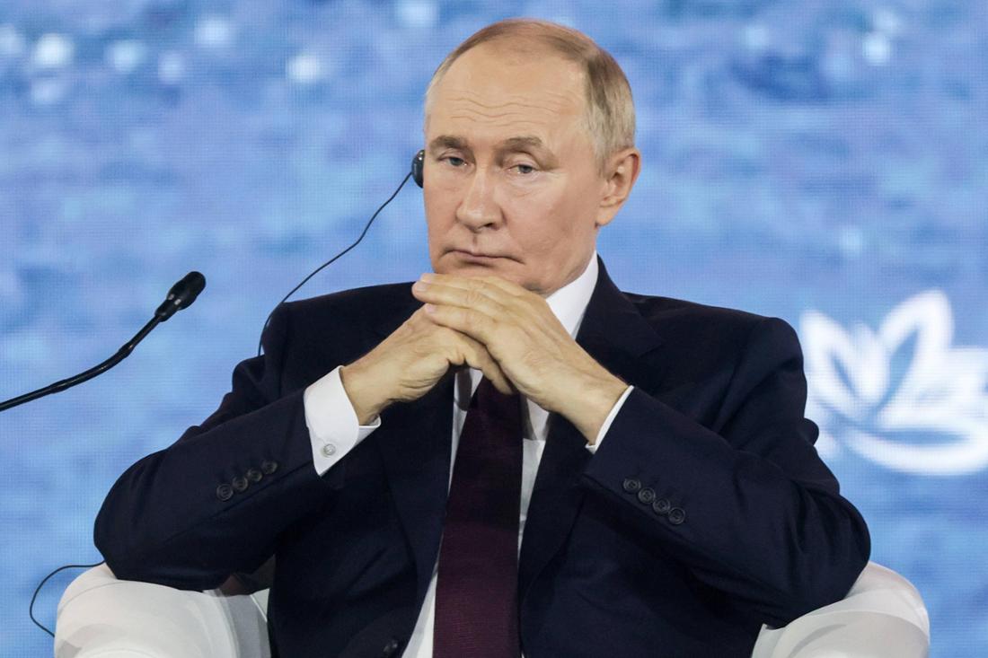 Begann den Ukraine-Krieg: der russische Machthaber Wladimir Putin.