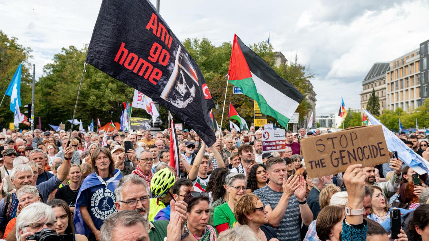 „Ich war auch bei der letzten Demo hier“