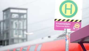 Bahnverkehr zwischen Hannover und Berlin bis Montag gestört