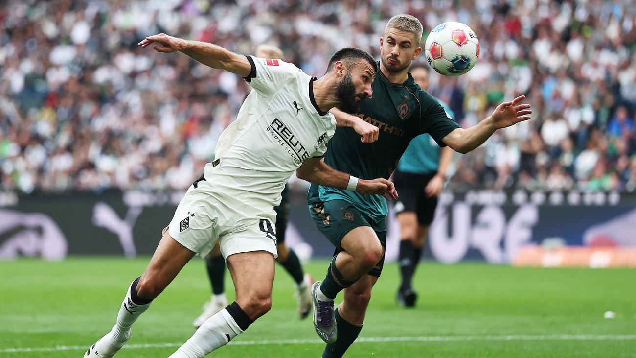 Fußball-Bundesliga: Werder Bremen gewinnt klar gegen Borussia Mönchengladbach