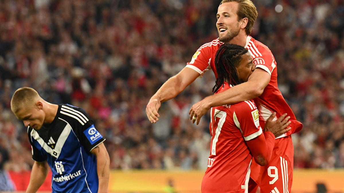 Bundesliga: Tor-Party in München – FC Bayern schießt den HSV ab - Video