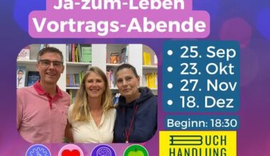 Ja zum Leben Vorträge - Buchhandlung Donaupark