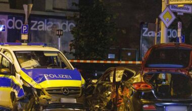 Berlin-Wilmersdorf: Unfall mit Einsatzfahrzeug – Polizist außer Lebensgefahr
