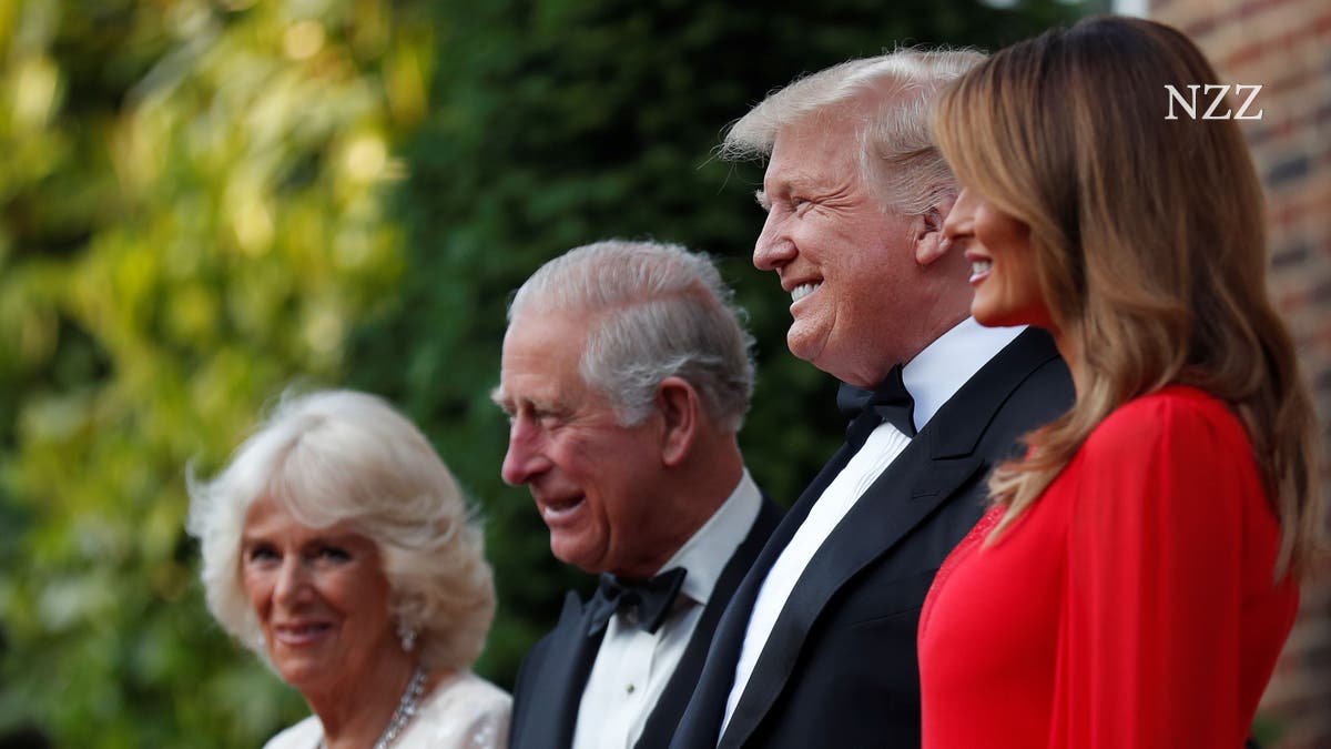 prunkvoller Empfang bei König Charles