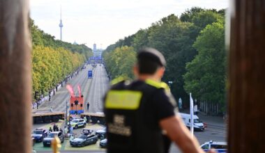 51. Berlin-Marathon: 800 Polizisten bei Berlin-Marathon im Einsatz