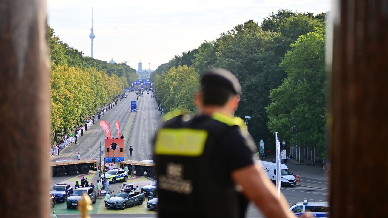 51. Berlin-Marathon: 800 Polizisten bei Berlin-Marathon im Einsatz