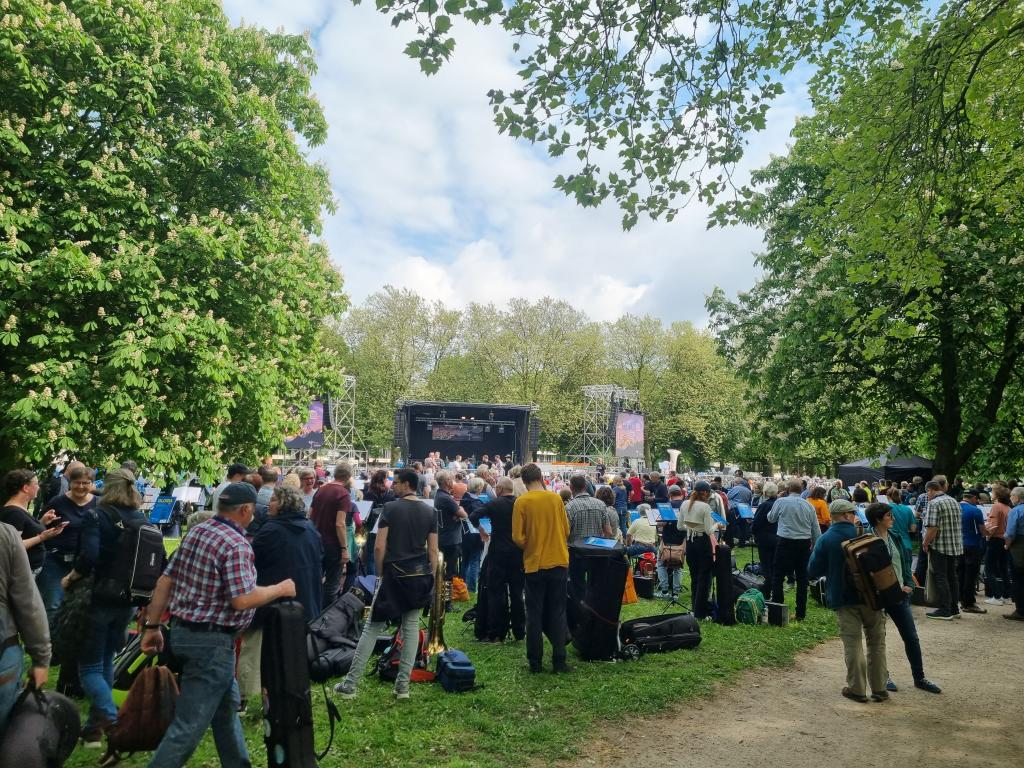 Über 15.000 Bläserinnen und Bläser werden erwartet © Karola Richter