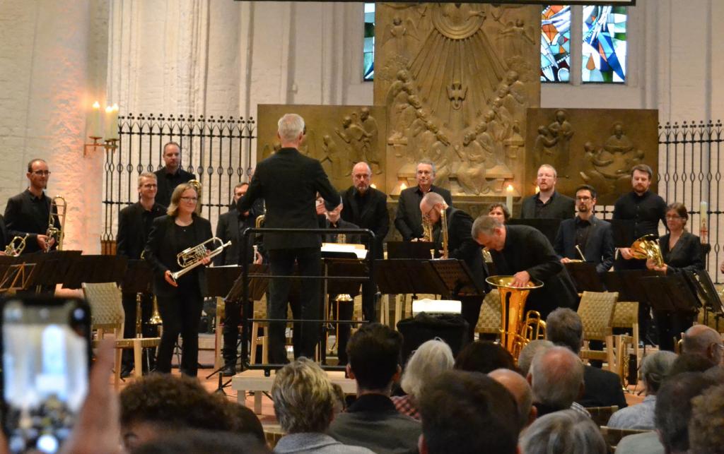 MVSICA BRASS und esbrasso aus Sachsen musizierten in der Hauptkirche St. Katharinen © Karola Richter
