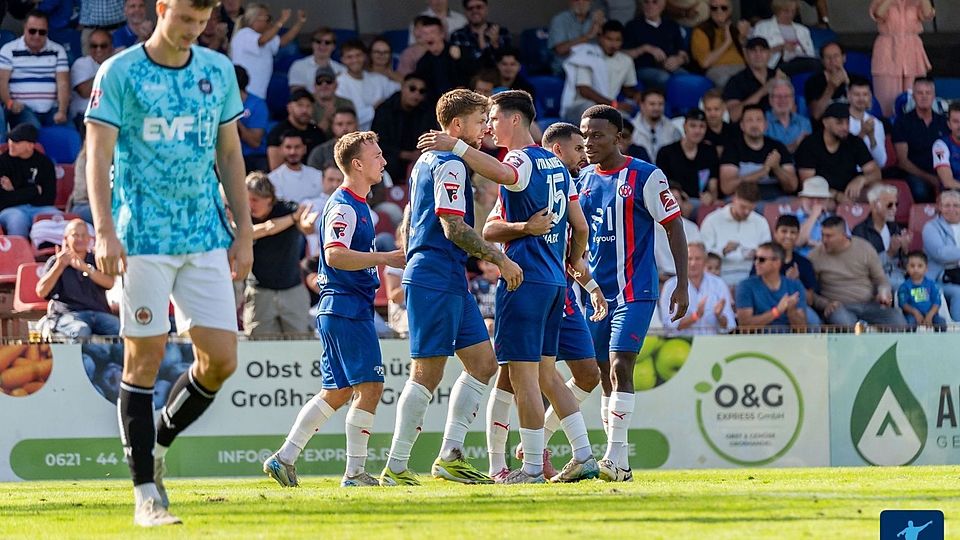 VfR Mannheim übernimmt nach Blitzstart die Tabellenführung