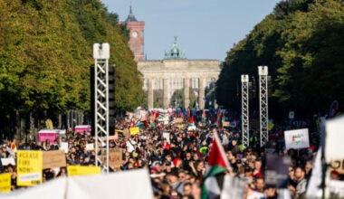 Berlin: 100.000 Demonstranten gegen Israels Vorgehen in Gaza
