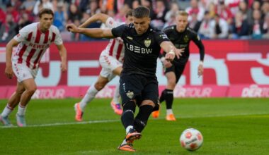 Bundesliga, 5. Spieltag – Sonntag: Stuttgart landet Auswärtssieg in Köln – Union und HSV spielen remis