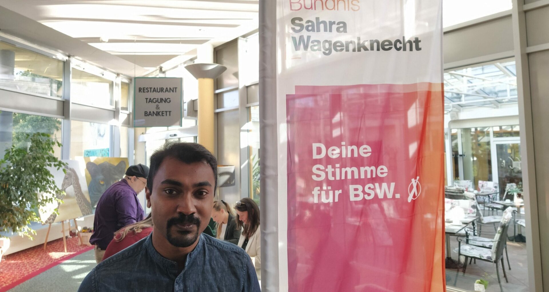 Bündnis Sahra Wagenknecht – BSW in Berlin: Linkskonservativer Tennisspieler
