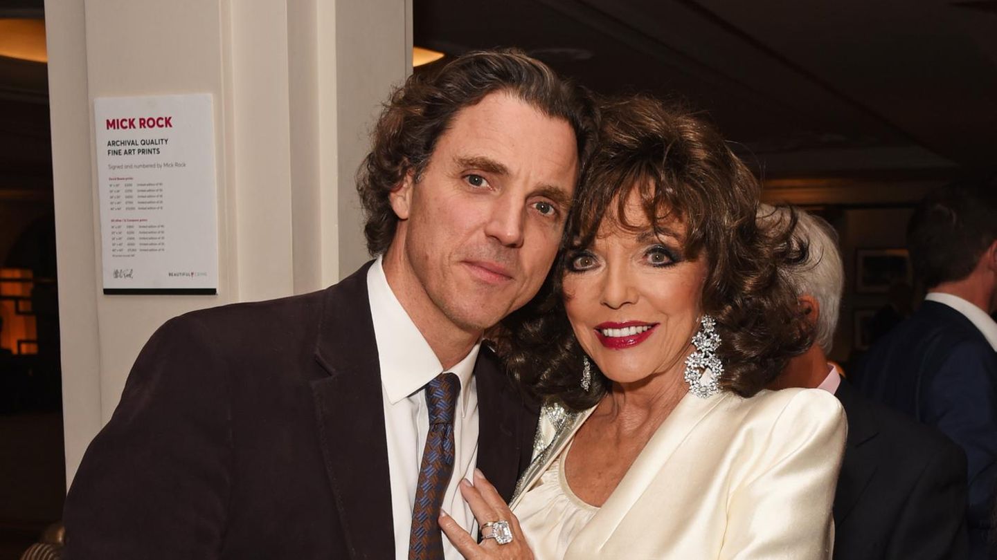 Joan Collins: Hochzeit mit Hindernissen! Endlich hat ihr Sohn hat Ja gesagt