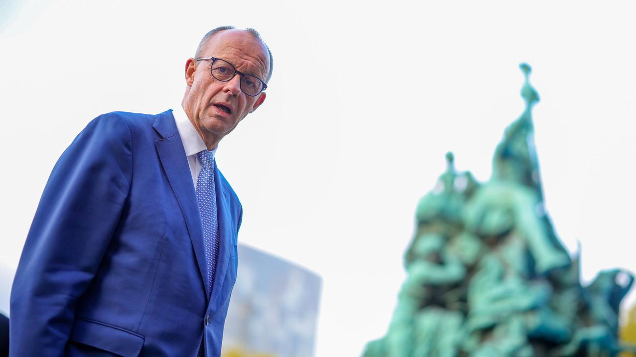 Bundeskanzler in Düsseldorf: Merz: Bäume wachsen für AfD nicht in den Himmel