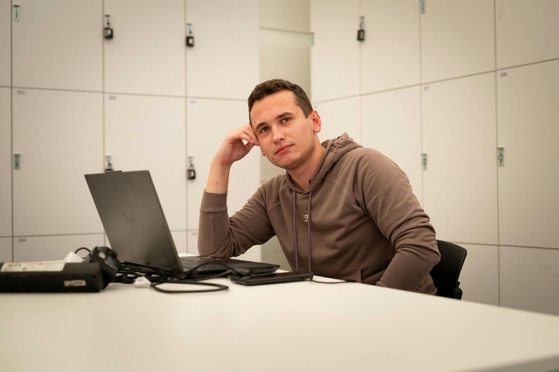 War Projektmanager in der Stadtverwaltung: Dmytrii (26) aus Chernihiv.