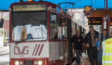 DVG-Linie 901: Busse ersetzen Bahnen