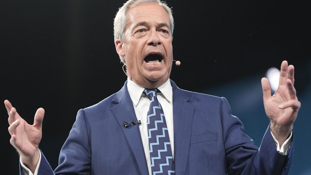 Nigel Farage will Premierminister des Vereinigten Königreichs werden.