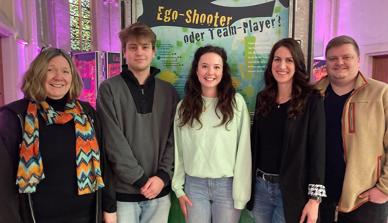 Ausstellung „Echt Krass“ ist in der Jugendkirche Münster zu sehen