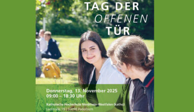 Tag der offenen Tür an der katho NRW, Abteilung Paderborn