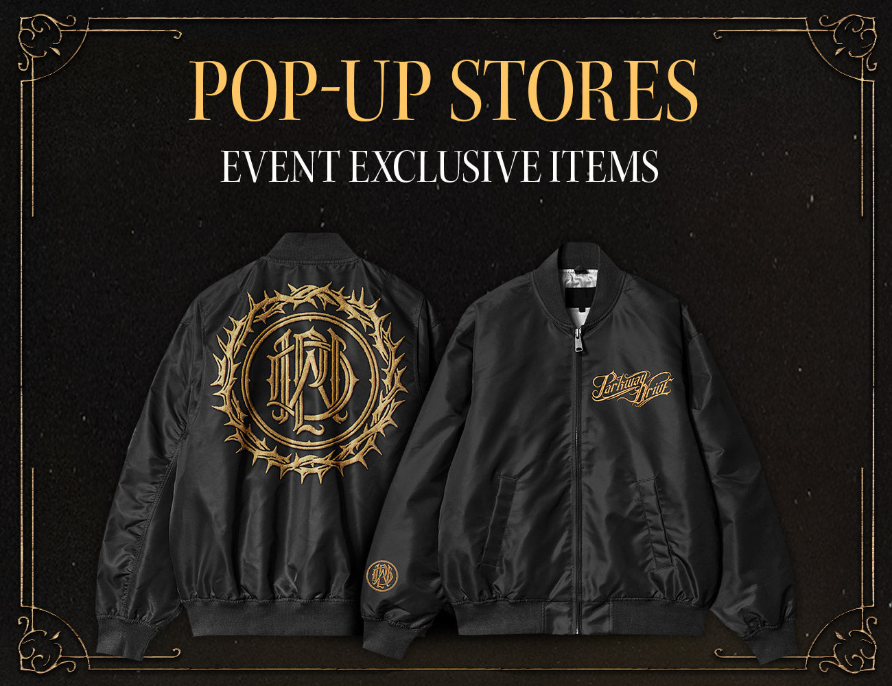 Parkway Drive City Zipper Graphic 2025