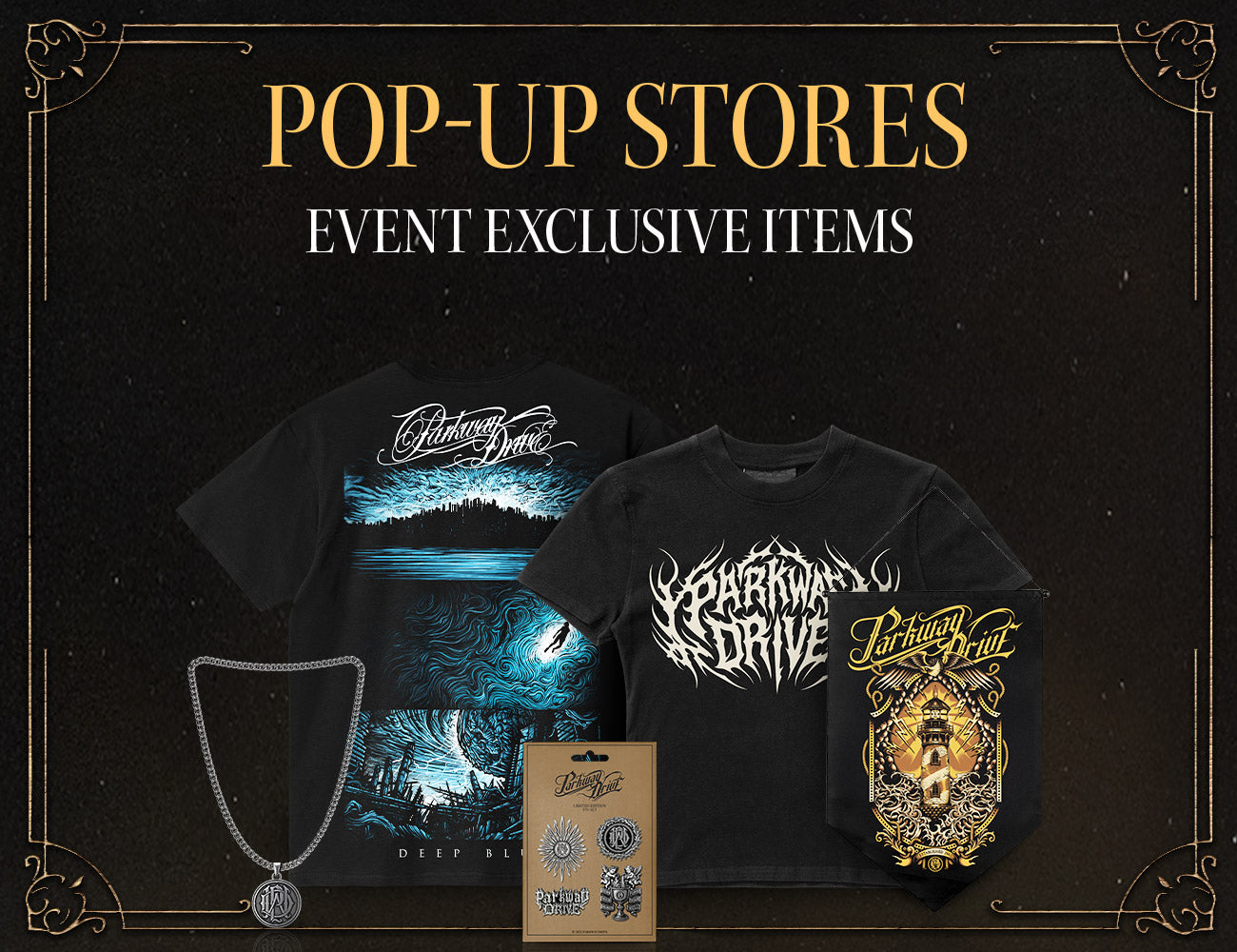 Parkway Drive City Merch Graphic 2025