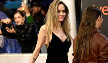 Angelina Jolie beim Filmfestival in San Sebastián