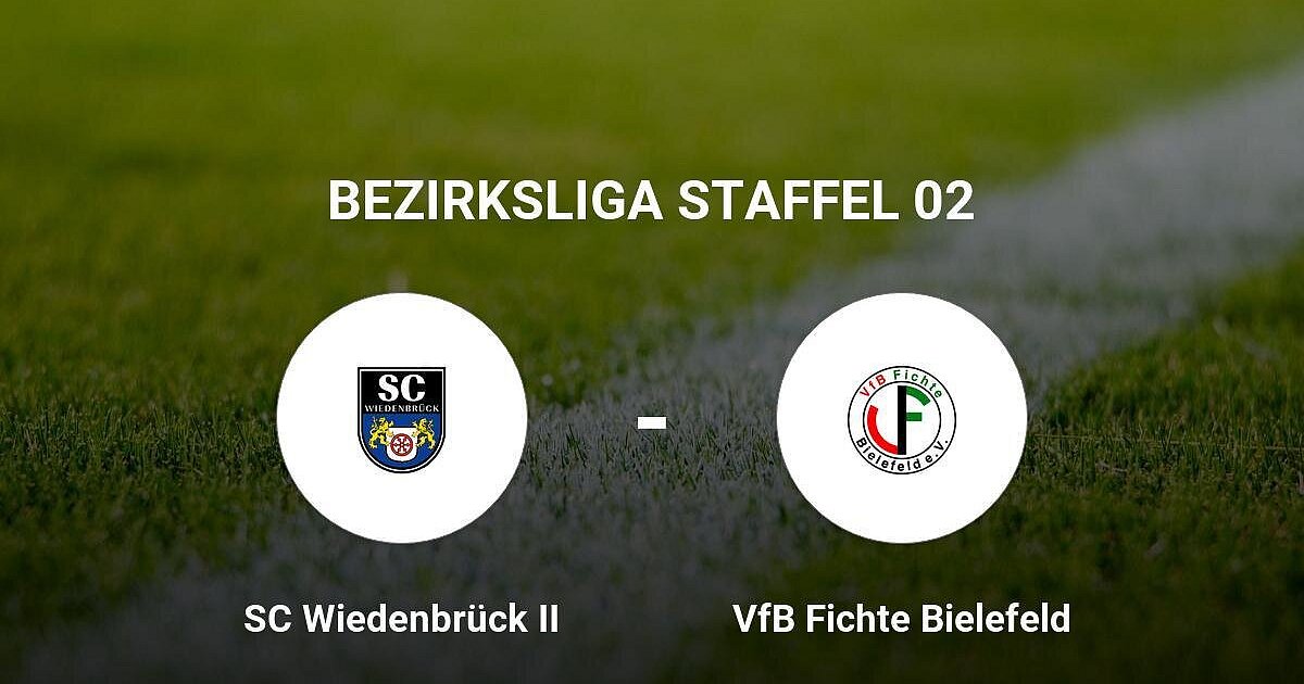 VfB Fichte Bielefeld im Spiel gegen SC Wiedenbrück II klar überlegen