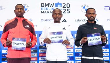 Sawe jagt Eliud Kipchoges Streckenrekord in Berlin