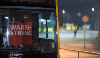 Streik im Busverkehr der BRN