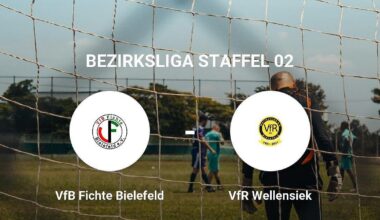 VfR Wellensiek sichert sich knappen Erfolg gegen VfB Fichte Bielefeld