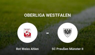 SC Preußen Münster II im Match gegen Rot Weiss Ahlen I deutlich dominierend