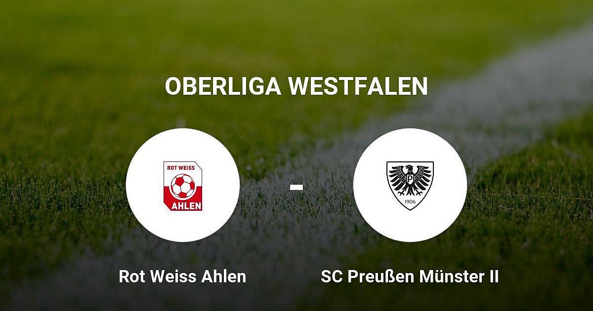 SC Preußen Münster II im Match gegen Rot Weiss Ahlen I deutlich dominierend