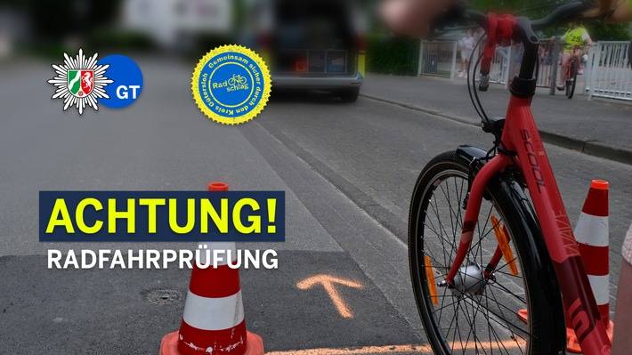 Fahrradprüfung an der Grundschule Lindenschule