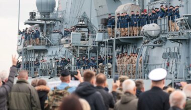 Marine - Fregatte „Brandenburg“ zurück von UN-Einsatz im Mittelmeer - Politik