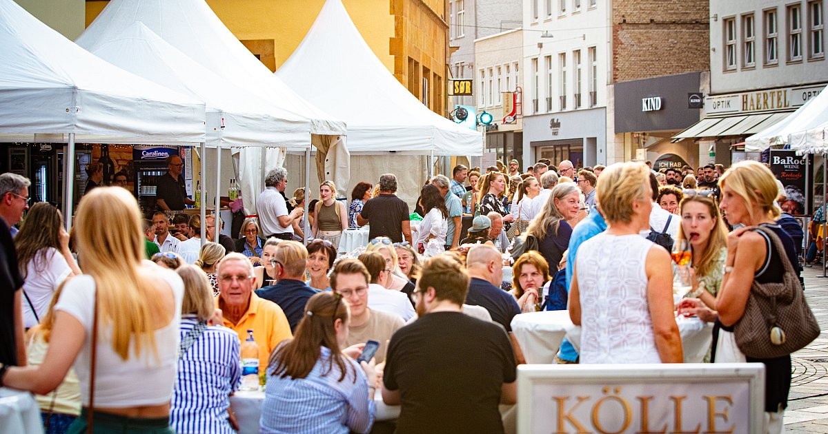 Neue Winzer und Stände: Bielefelder Weinmarkt 2025 startet Dienstag