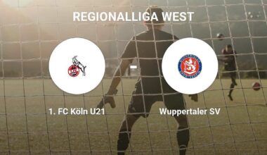 1. FC Köln U21 setzt sich knapp durch gegen den Wuppertaler SV