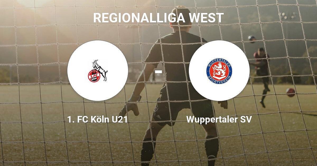 1. FC Köln U21 setzt sich knapp durch gegen den Wuppertaler SV