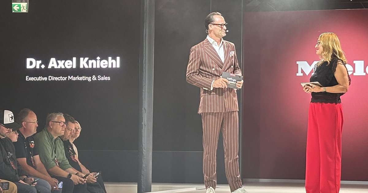 Weltneuheit von Gütersloher Unternehmen Miele: Marketing-Chef verrät Expansions-Pläne - nw.de