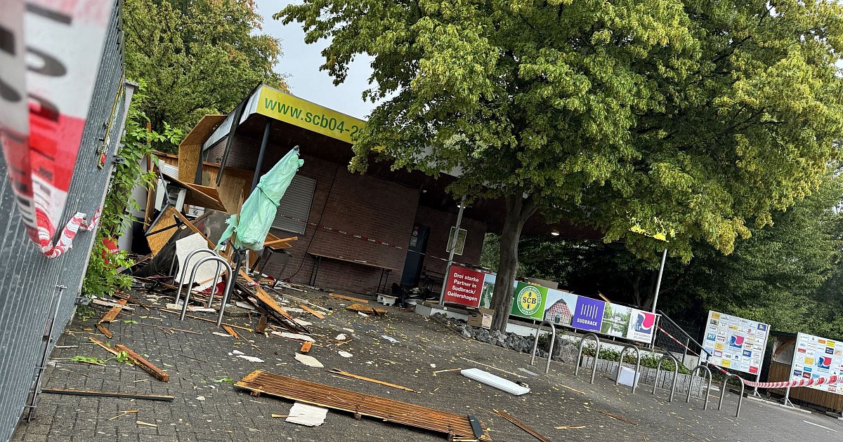Kripo-Ermittler finden Ursache für Gas-Explosion auf Bielefelder Sportplatz