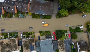 Heftiger Starkregen trifft Westen von NRW – Rettungskräfte im Großeinsatz