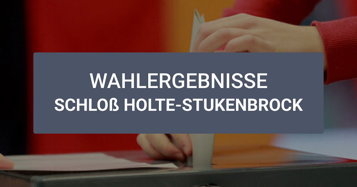 Alle Wahlergebnisse zur Kommunalwahl aus Schloß Holte-Stukenbrock im Überblick