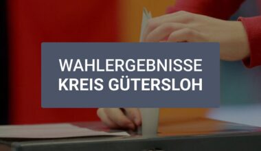 Alle Wahlergebnisse zur Kommunalwahl aus dem Kreis Gütersloh im Überblick