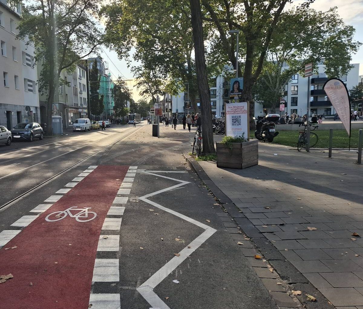 Öffentlichkeitsbeteiligung zur Verkehrsführung auf der Westfalenstraße