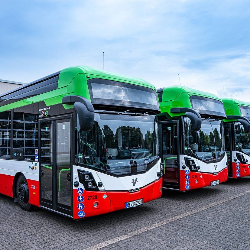 Neue Wasserstoffbusse sind in Gelsenkirchen unterwegs
