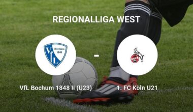 1. FC Köln U21 erzielt knappen Erfolg gegen VfL Bochum 1848 II (U23)
