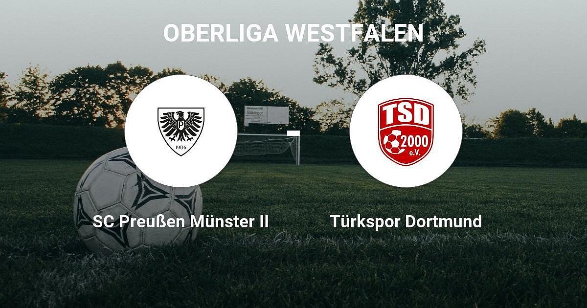 Heimsieg für SC Preußen Münster II gegen Türkspor Dortmund