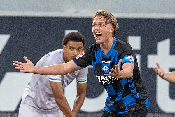 Felix Götze sorgte gegen den VfL Bochum mit dafür, dass sein SCP kein Gegentor kassierte. - © picture alliance/dpa