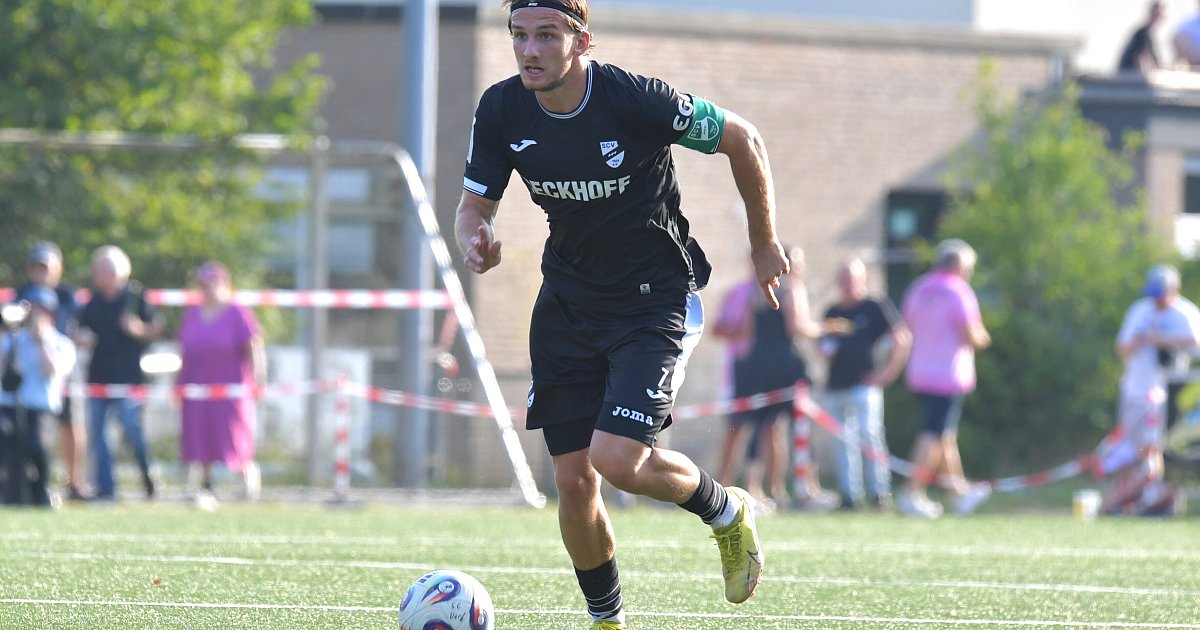 Julian Stark sichert dem SC Verl den ersten Heimsieg der Saison